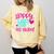 Happy Last Day Of Third 3rd Grade Teacher Student Graduation Comfort Colors Sweatshirt Butter
