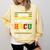 HBCU Grad Historically College Graduation Comfort Colors Sweatshirt Butter