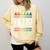 Hello Kindergarten First Day Back To School Graduation Comfort Colors Sweatshirt Butter