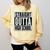 High School Graduation 2018 Grad For Him And Her Comfort Colors Sweatshirt Butter