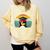 High School Level Complete Graduation Senior Students Comfort Colors Sweatshirt Butter