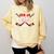 Hockey Senior Papi Graduation Class Of 2026 Kids Comfort Colors Sweatshirt Butter