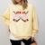 Hockey Senior Pop Pop Graduation Class Of 2026 Kids Comfort Colors Sweatshirt Butter