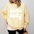Homebody Introvert I Want To Stay Home Quiet Please Comfort Colors Sweatshirt Butter
