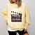 Homeland Security Degree Graduation Film Clapper Comfort Colors Sweatshirt Butter