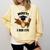 Hoot I Did It Grad Owl Holding Graduation Diploma Congrats Comfort Colors Sweatshirt Butter