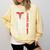 Hospice Aide American Flag Nurses Graduation Medical Comfort Colors Sweatshirt Butter