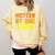 Hotter By One Degree Graduation Shirt College Major Graduate Comfort Colors Sweatshirt Butter