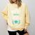 Now Hotter By One Degree Shirt Class Of 2024 Graduation Comfort Colors Sweatshirt Butter