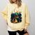 Id Rather Be Camping Great Outdoors Love Glamping Introvert Comfort Colors Sweatshirt Butter