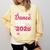 I'm A Dance Senior Mom 2026 Of Course I'm Crying Graduation Comfort Colors Sweatshirt Butter