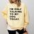I'm Only Talking To My Dog Today Introvert Comfort Colors Sweatshirt Butter I'm Only Talking To My Dog Today Introvert Comfort Colors Sweatshirt Butter