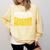 Introvert Antisocial Chicken Nugget Lover Foodie Comfort Colors Sweatshirt Butter