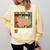 Introvert Capybara Rodent Animal Lover Antisocial Retro Comfort Colors Sweatshirt Butter