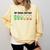 Introvert Cute My Social Battery Comfort Colors Sweatshirt Butter
