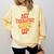 Introvert Humor My Therapist Gave Up Sarcastic Comfort Colors Sweatshirt Butter