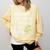 Introvert Humorous Plant Lover Gardening Comfort Colors Sweatshirt Butter