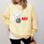 Introvert People Spray Comfort Colors Sweatshirt Butter