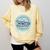 Introvert Too Peopley Anti-Social Shy Person Comfort Colors Sweatshirt Butter