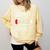 Introvert Socially Drained Battery Comfort Colors Sweatshirt Butter Introvert Socially Drained Battery Comfort Colors Sweatshirt Butter