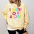 Introvert I Want To Be Alone Retro Wavy Comfort Colors Sweatshirt Butter Introvert I Want To Be Alone Retro Wavy Comfort Colors Sweatshirt Butter