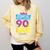 Introvert But Willing To Discuss 90s R&B 1990s Kid Comfort Colors Sweatshirt Butter
