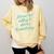 Introvert But Willing To Discuss Birdwatching Comfort Colors Sweatshirt Butter