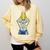 Introverted Fountain Pen Enthusiast Smiling Face Comfort Colors Sweatshirt Butter