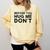 Introverted Joke Before You Hug Me Don't Introvert Sarcastic Comfort Colors Sweatshirt Butter