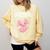 Introverted But Willing To Discuss Axolotl Salamander Comfort Colors Sweatshirt Butter