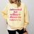 Introverted Willing To Discuss Cashmere Lop Introvert Comfort Colors Sweatshirt Butter