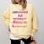 Introverted Willing To Discuss Hovawart Introvert Comfort Colors Sweatshirt Butter