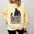 Introverted But Willing To Discuss Nephilim Tee Comfort Colors Sweatshirt Butter