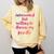 Introverted Willing To Discuss Poodle Introvert Comfort Colors Sweatshirt Butter
