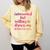 Introverted Willing To Discuss Shetland Sheepdog Introvert Comfort Colors Sweatshirt Butter