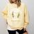 Introverts Unite Separately Own Homes Emblem Comfort Colors Sweatshirt Butter