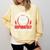 Introverts Unite Separately In Your Own Homes Saying Comfort Colors Sweatshirt Butter