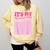 It's My Graduation Sign My Shirt Groovy Girls Graduation Comfort Colors Sweatshirt Butter