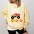 I Just Crushed Kindergarten Monster Graduation Shirt Comfort Colors Sweatshirt Butter