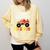 I Just Crushed Preschool Monster Graduation Pre-K Shirt Comfort Colors Sweatshirt Butter