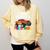 I Just Crushed Preschool Monster Truck Graduation Comfort Colors Sweatshirt Butter
