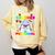 I Just Crushed Preschool Pre-K Preschoolers Graduation Comfort Colors Sweatshirt Butter