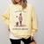 I Just Want To Be Alone With My Dog For Introvert Dog Mom Comfort Colors Sweatshirt Butter