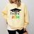 K -12th Grade Hand Prints Space Graduation Class Of 2034 Comfort Colors Sweatshirt Butter