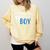 Karate Boy 10 Year Old Kids Shirt Graduation Comfort Colors Sweatshirt Butter