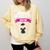 Kids Kindergarten Graduate 2018 Graduation Girls Comfort Colors Sweatshirt Butter