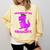 Kids Kindergarten Graduation Idea For Girls Dinosaur Comfort Colors Sweatshirt Butter