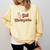 Kids Peace Out Kindergarten Graduation Kindergarten Graduate Comfort Colors Sweatshirt Butter