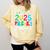 Kids Pre-K Graduate 2025 Preschool Graduation Class Of 2025 Kids Comfort Colors Sweatshirt Butter