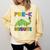 Kids Pre-K Graduate Brontosaurus Dino Pre Kindergarten Graduation Comfort Colors Sweatshirt Butter